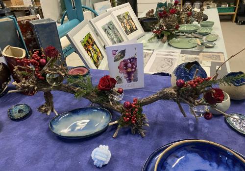 Geschenkenmarkt en wintercafé © Kunstatelier Tabula Rasa