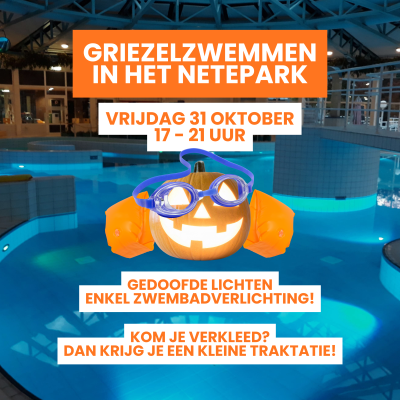 Griezelzwemmen in het Netepark