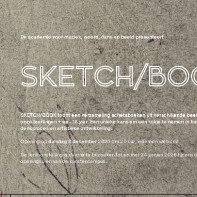 Tentoonstelling SKETCH/BOOK
